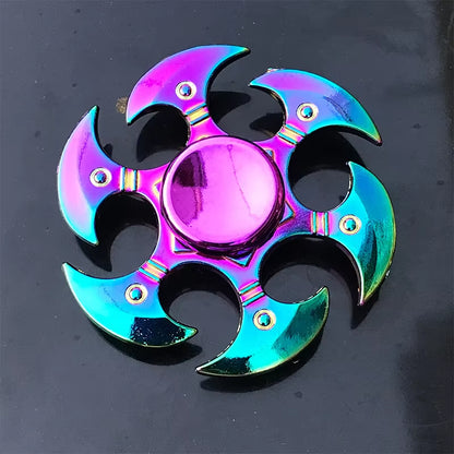 21 Styles Colorful Fidget Spinner Stress Relief Hand Spinner Metal EDC Spinner Desk Gyroscope Toys Adult Kids Gifts Fidget Toys