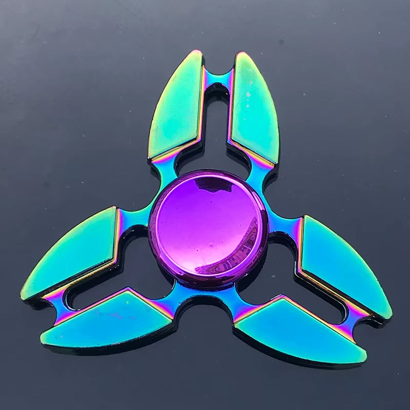 21 Styles Colorful Fidget Spinner Stress Relief Hand Spinner Metal EDC Spinner Desk Gyroscope Toys Adult Kids Gifts Fidget Toys