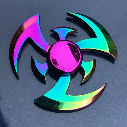 21 Styles Colorful Fidget Spinner Stress Relief Hand Spinner Metal EDC Spinner Desk Gyroscope Toys Adult Kids Gifts Fidget Toys