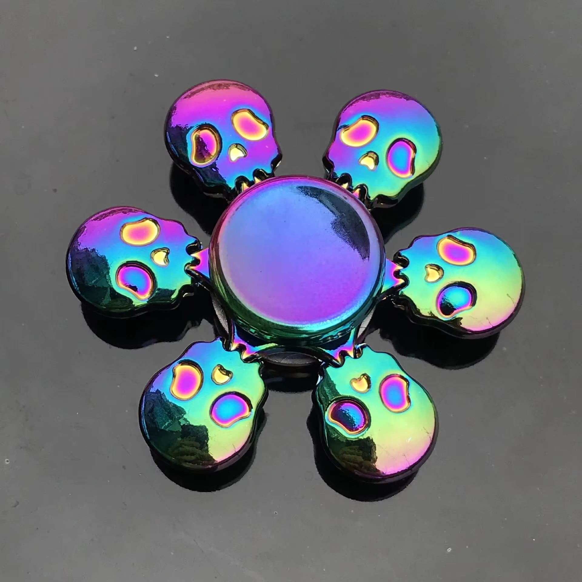 21 Styles Colorful Fidget Spinner Stress Relief Hand Spinner Metal EDC Spinner Desk Gyroscope Toys Adult Kids Gifts Fidget Toys