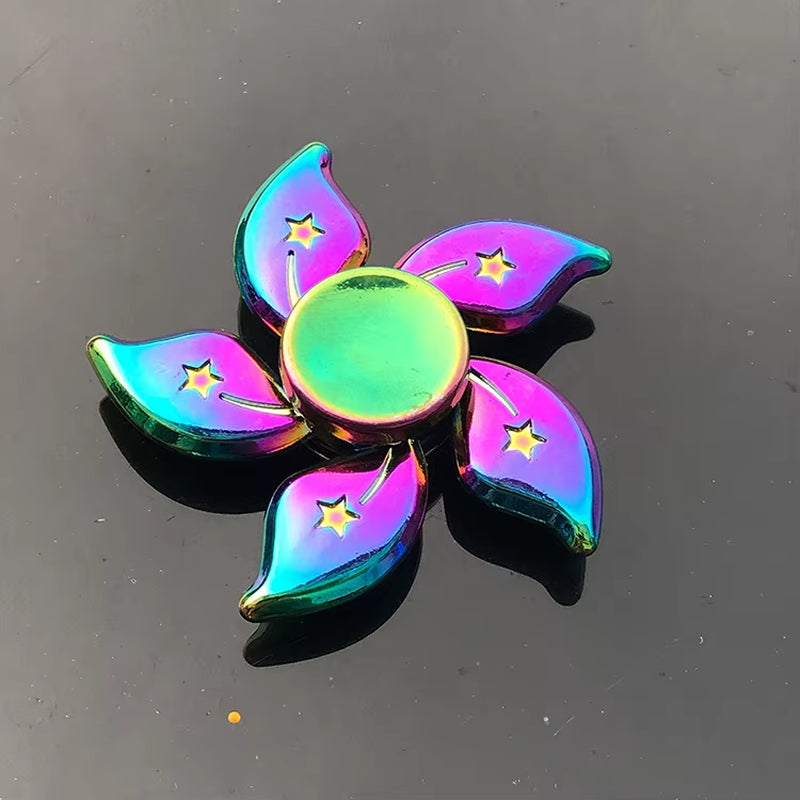 21 Styles Colorful Fidget Spinner Stress Relief Hand Spinner Metal EDC Spinner Desk Gyroscope Toys Adult Kids Gifts Fidget Toys