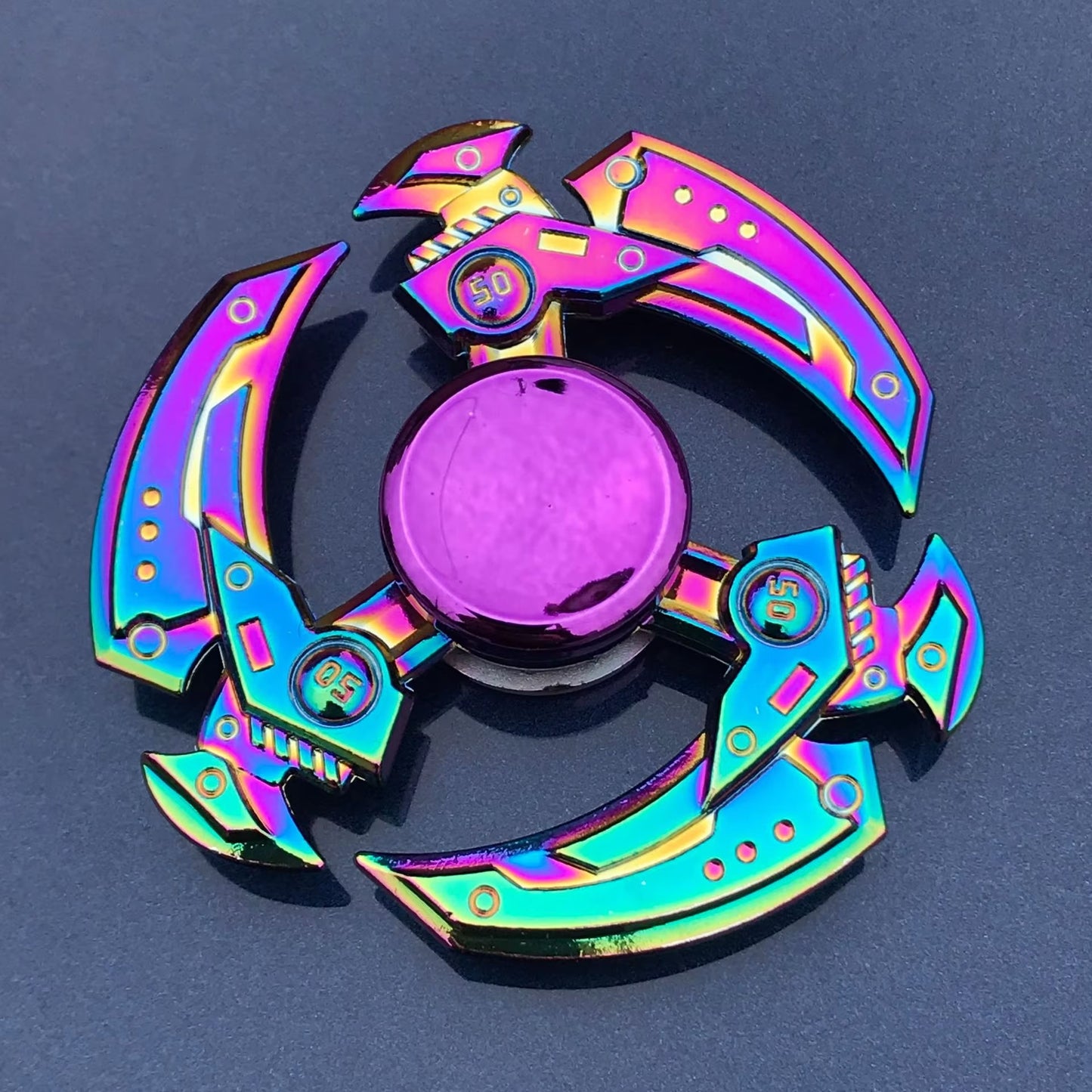 21 Styles Colorful Fidget Spinner Stress Relief Hand Spinner Metal EDC Spinner Desk Gyroscope Toys Adult Kids Gifts Fidget Toys