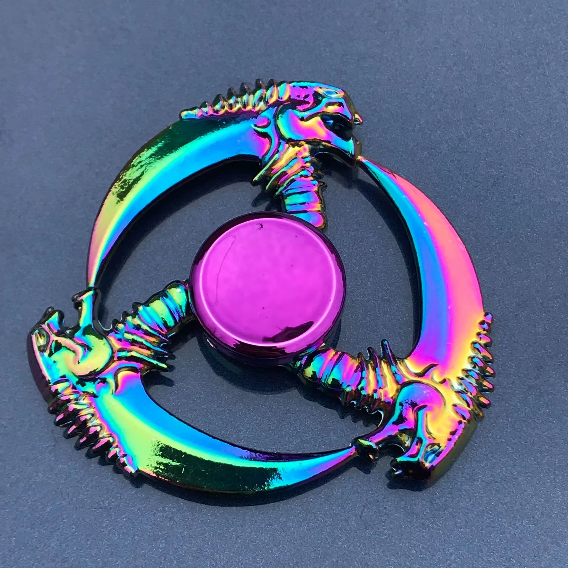 21 Styles Colorful Fidget Spinner Stress Relief Hand Spinner Metal EDC Spinner Desk Gyroscope Toys Adult Kids Gifts Fidget Toys