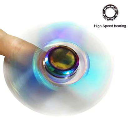 21 Styles Colorful Fidget Spinner Stress Relief Hand Spinner Metal EDC Spinner Desk Gyroscope Toys Adult Kids Gifts Fidget Toys